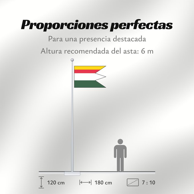 Proporciones de la bandera: Slovakia Kvašov	Kvašov	Kvassó címere	Zástava obce Kvašov