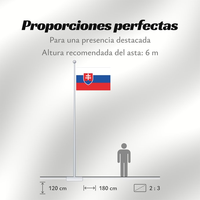 Proporciones de la bandera: Slovakia Slovakia. Image from here, colors Slovaquie Eslovaquia Slowakei Slovacchia Slowakije Eslováquia Słowacji Сцяг Славакіі Национално знаме на Словакия Slovačke Slovenská vlajka Slovakiets Σημαία της Σλοβακίας Slovaki lipp Slovakian Slóvaice Szlováki