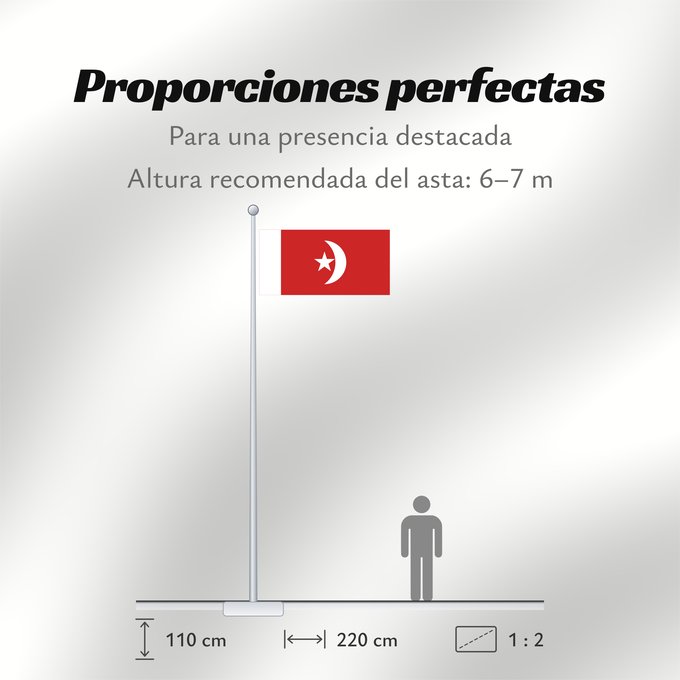 Proporciones de la bandera: Umm al-Qaiwain	Umm al-Quwain	علم إمارة أم القيوين
