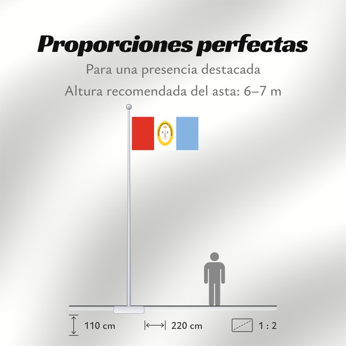 Proporciones de la bandera: Provincia de Santa Fe Santa Fe province, Argentina province de Santa Fe Provincia de Santa Fe, Argentina Santa Fe (Provinz) Provincia di Santa Fe