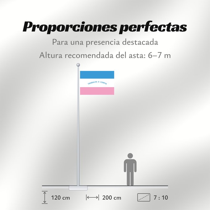 Proporciones de la bandera: Espírito Santo