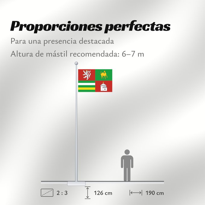 Proporciones de la bandera: Plzen Region	Plzeň Region	Région de Plzeň	Región de Pilsen	„Region Pilsen
