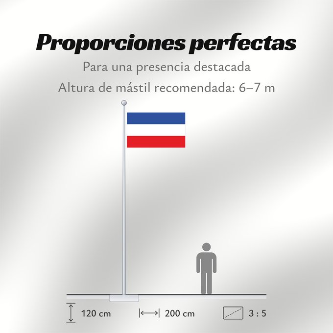 Proporciones de la bandera: Schleswig-Holstein