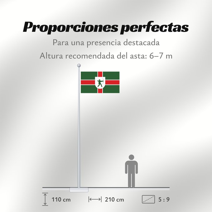 Proporciones de la bandera: County Flag of Nottinghamshire	Nottinghamshire	Snotingahāmscīre fana