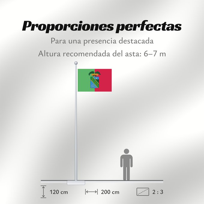 Proporciones de la bandera: Latina Province of Latina Province de Latina Provincia de Latina Provinz Latina Provincia di Latina