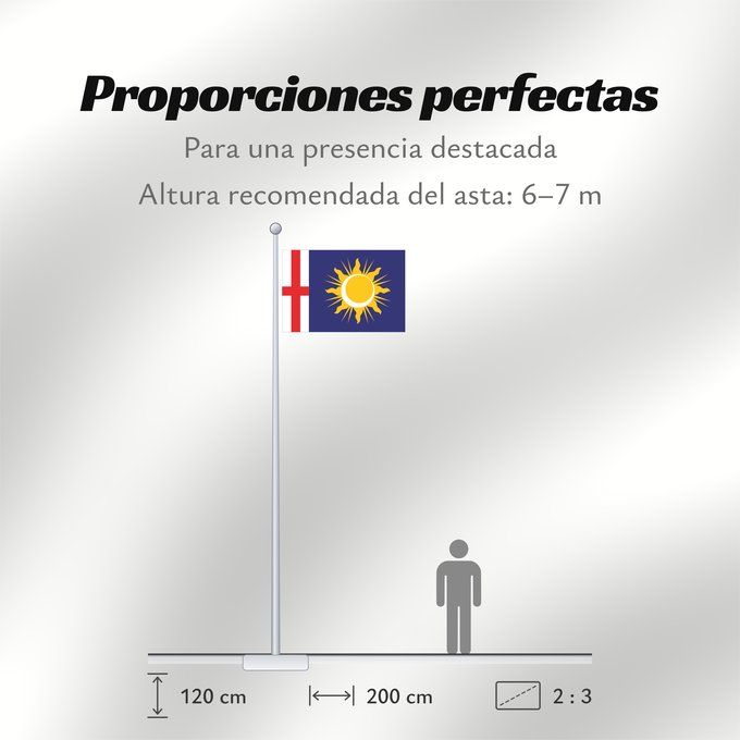 Proporciones de la bandera: Milan Province Province of Milan Province de Milan Provincia de Milano Provinz Mailand Provincia di Milano