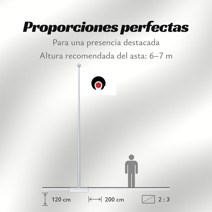 Proporciones de la bandera: Kagosima [Kagoshima]