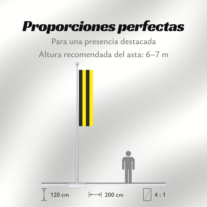 Proporciones de la bandera: Schellenberg Liechtenstein-1 Schellenberg municipality Schellenberg Gemeinde Schellenberg
