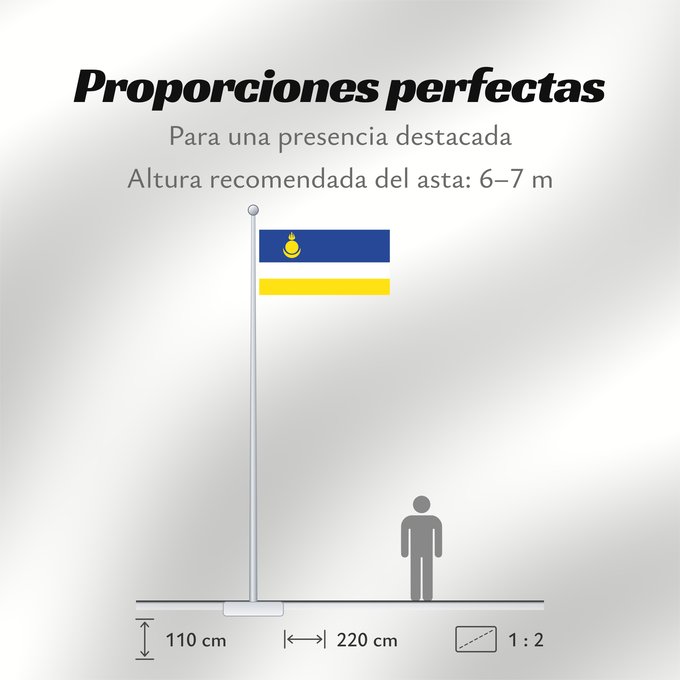Proporciones de la bandera: Buryatia Republic of Buryatia Buratti República de Buriatia Repubblica di Buriazia Буряад Республикын гyрэнэй һүлдэ Флаг Бурятии Парчами Бурятия