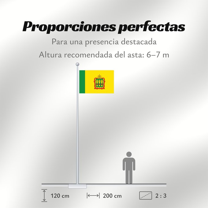 Proporciones de la bandera: Penza Oblast	Oblast de Penza	Óblast de Penza	Oblast Pensa