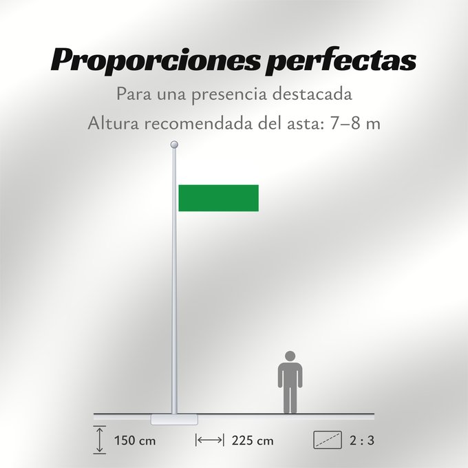 Proporciones de la bandera: Styria	White-green. Colours of the state of Styria	Styrie	Estiria	Weiß-grün. Landesfarben der Steiermark	Stiria
