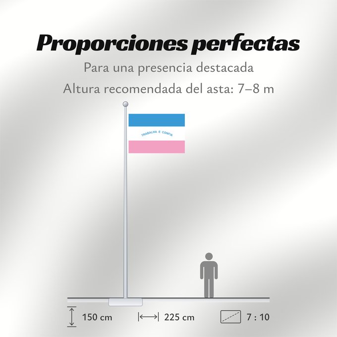 Proporciones de la bandera: Espírito Santo