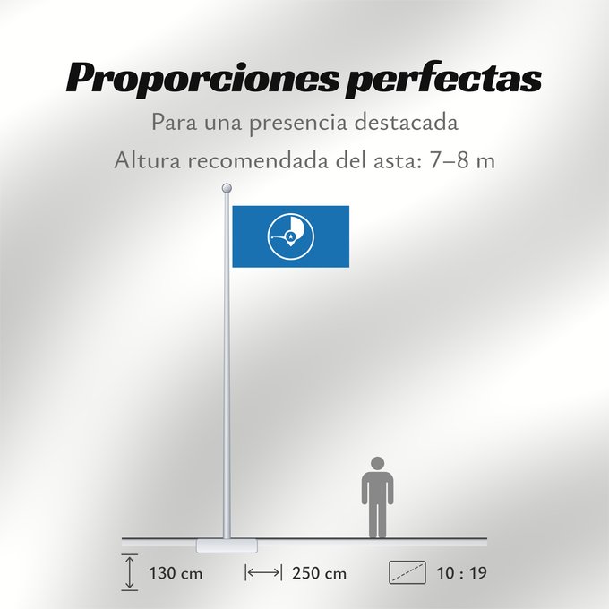 Proporciones de la bandera: Yap Guaire