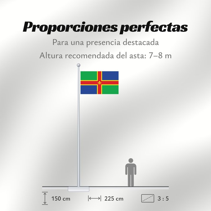 Proporciones de la bandera: Lincolnshire	Lincolnshire county