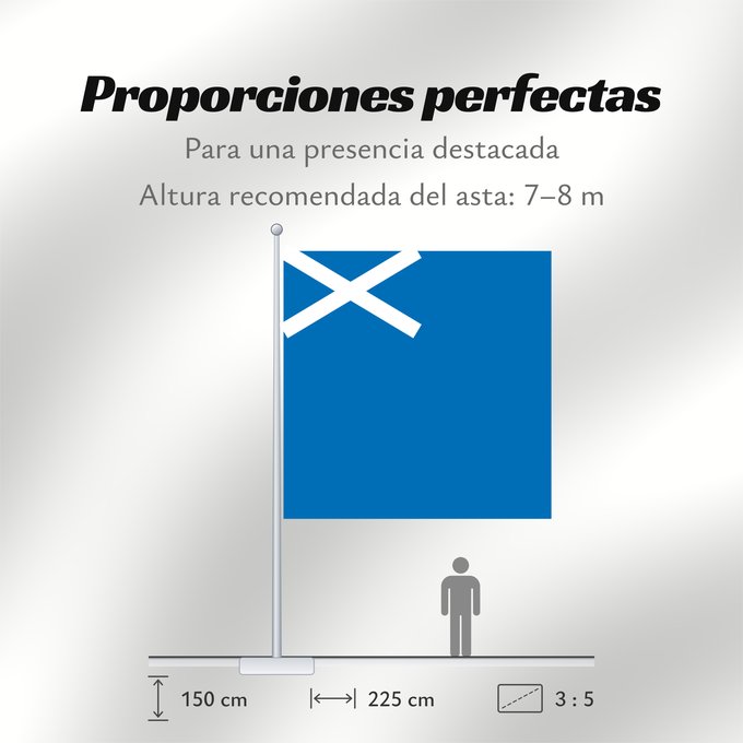 Proporciones de la bandera: Scotland	L Écosse	Escocia	Schottland	Scozia	Schotland	Escócia	Szkocji	Scotlandes	علم اسكتلندا	Знаме на Шотландия	Banniel Bro-Skos	Skotská vlajka	Yr Alban	Skotlands	Σημαία της Σκωτίας	Skotio	Šotimaa lipp	پرچم اسکاتلند	Skotlannin	HAlban	H-Alba	Brattagh ny h