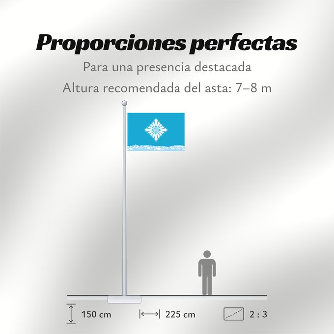 Proporciones de la bandera: Toyama