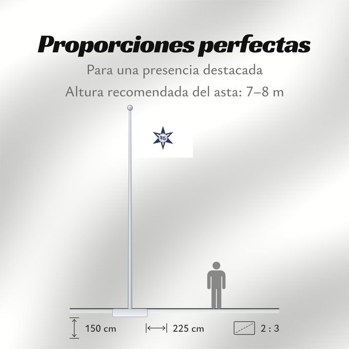 Proporciones de la bandera: Wakayama