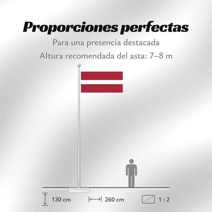 Proporciones de la bandera: Latvia	Lettonie	Letonia	Lettland	Lettone	Letland	Letónia	Łotwy	Сцяг Латвіі	Сьцяг Латвіі	Национално знаме на Латвия	Lotyšská vlajka	Letlands	Σημαία της Λεττονίας	Latvio	Läti lipp	Latvian	Laitvia	Latvije	Lettország	ლატვიის დროშა	Latvijos	Latvejas karūgs	Lat