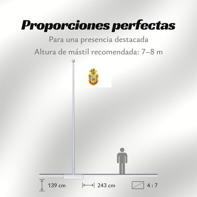 Proporciones de la bandera: Guerrero State of Guerrero Guerrero guerrero