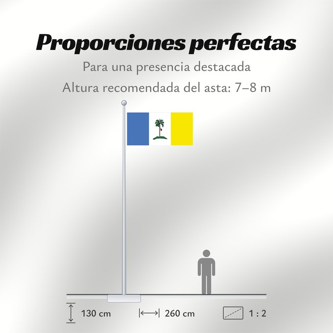 Proporciones de la bandera: Pulau Pinang