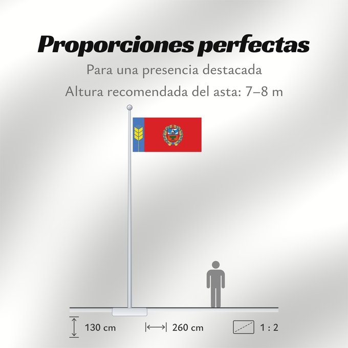 Proporciones de la bandera: Altai Krai	Altai Krai 	Kraï de l'Altaï	Krai de Altái	Altai krai