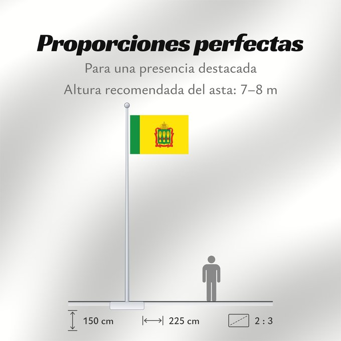 Proporciones de la bandera: Penza Oblast	Oblast de Penza	Óblast de Penza	Oblast Pensa