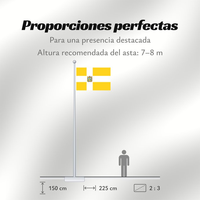 Proporciones de la bandera: Stavropol Krai	Stavropol Krai 	Kraï de Stavropol	Krai de Stávropol	Stavropol Krai