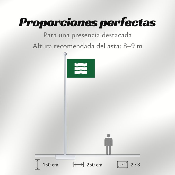 Proporciones de la bandera: Hiroshima City	Hiroshima Prefecture	Hiroshima