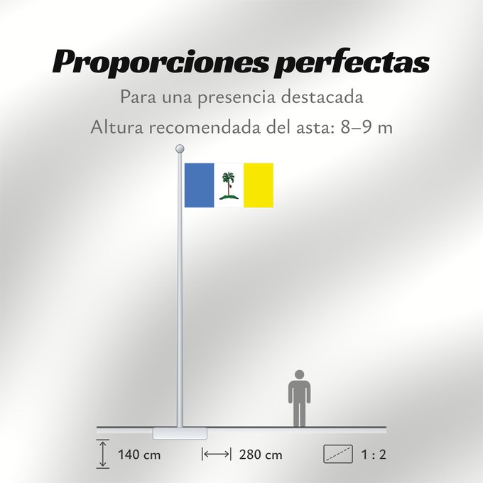 Proporciones de la bandera: Pulau Pinang