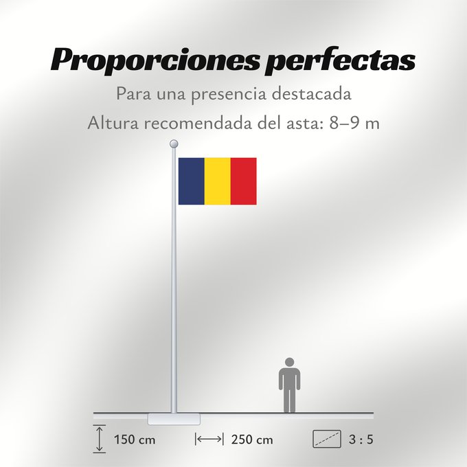 Proporciones de la bandera: Romania Romania from 1867 until 1947 and since 1989 Roumanie Rumania Rumäniens Roemenië Roménia Rumunii Сцяг Румыніі Сьцяг Румыніі Знаме на Румъния Banniel Roumania Rumunská vlajka ꙁна́мѧ Роумꙑні́ꙗ Rwmania Rumæniens Σημαία της Ρουμανίας Rumeenia lipp Roma