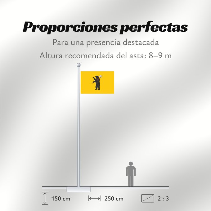 Proporciones de la bandera: Yaroslavl Oblast	Oblast de Iaroslavl	Óblast de Yaroslavl	Oblast Jaroslawl	Флаг Ярославской области