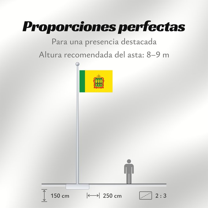 Proporciones de la bandera: Penza Oblast	Oblast de Penza	Óblast de Penza	Oblast Pensa