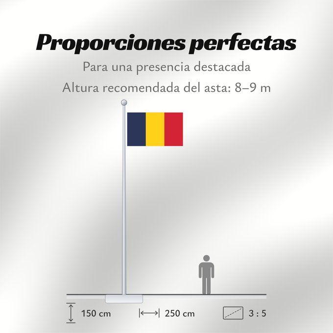 Proporciones de la bandera: Chad National du Tchad Chad. Proporción 2 3 Tschad Ciad Tsjaad علم تشاد Ĉado Ciadului Čada Tchads