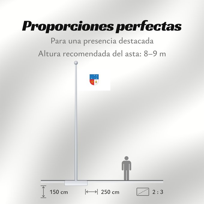 Proporciones de la bandera: Colonia Department	Colonia	 département de Colonia 