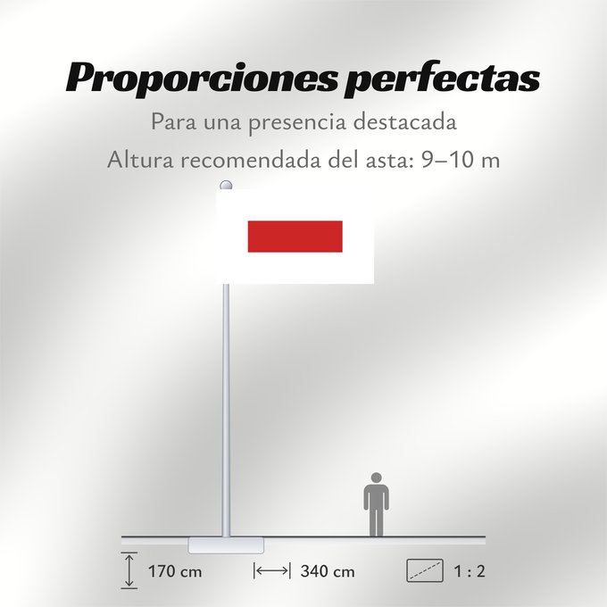 Proporciones de la bandera: Ra’s al Khaymah