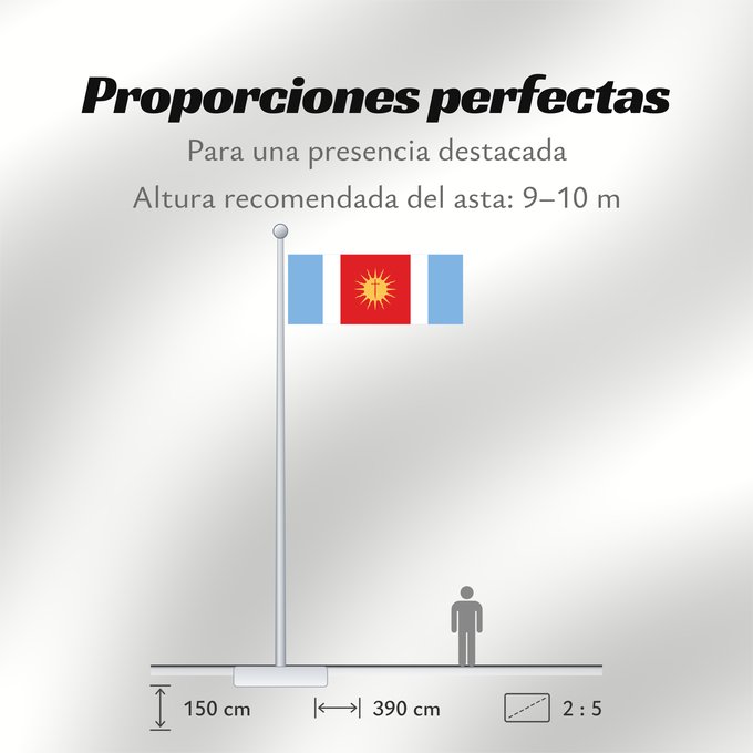 Proporciones de la bandera: Provincia de Santiago del Estero	Santiago del Estero Province	province de Santiago del Estero	provincia de Santiago del Estero	Santiago del Estero (Provinz)	provincia di Santiago del Estero	Santiago del Estero, Argentina