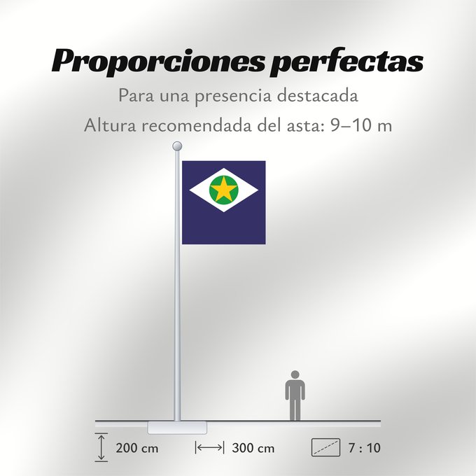 Proporciones de la bandera: Mato Grosso	State of Mato Grosso, Brazil	Mato Grueso	Mato Grosso, Brasil