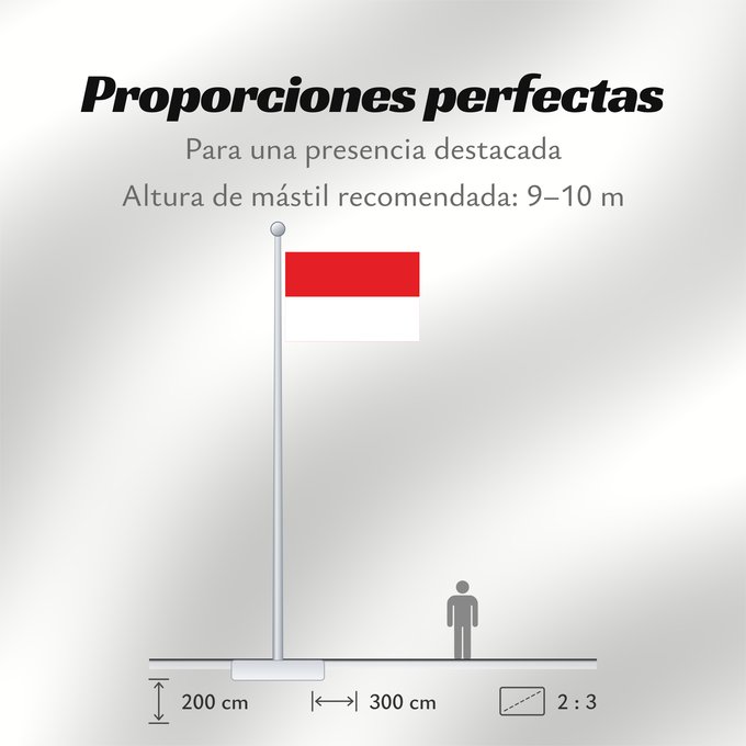 Proporciones de la bandera: Hesse	Hessen	Assia