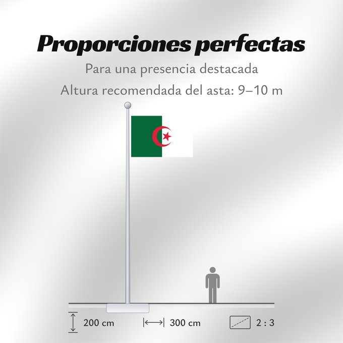 Proporciones de la bandera: Algeria	L Algérie	Argelia	Algerien	Dell Algeria	Algerije	Argélia	Algierii	Vo Algérie	علم الجزائر	Σημαία της Αλγερίας	Alĝerio	Algerian	דגל אלג יריה	Algéria	Aljazair	アルジェリアの国旗	Asenǧaq n Dzayer	알제리의 국기	Drapèu d Argeria	Флаг Алжира	Alžirije	Algeriets	ⴰⵏⴰⵢ ⴰⴷⵣ