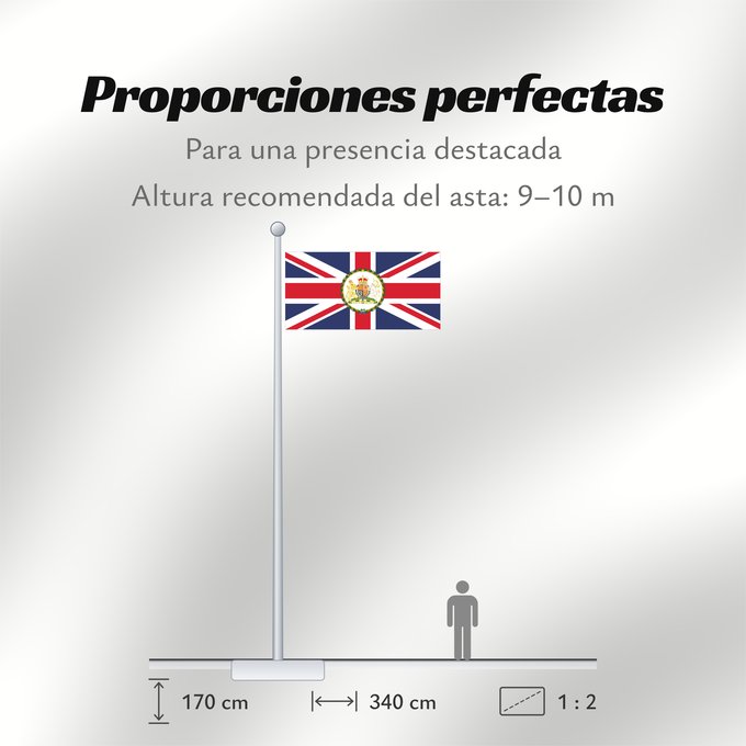 Proporciones de la bandera: British Ambassador British diplomatic flag used on the British Embassies British Ambassador Ensign Ambasciatore britannico Ensign