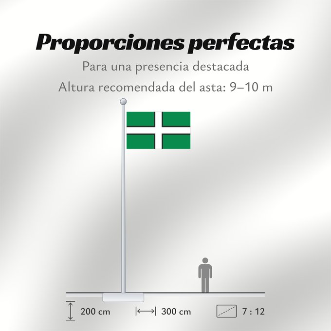 Proporciones de la bandera: Devon	Hrabstwa Devon	Banniel Sant Petroc