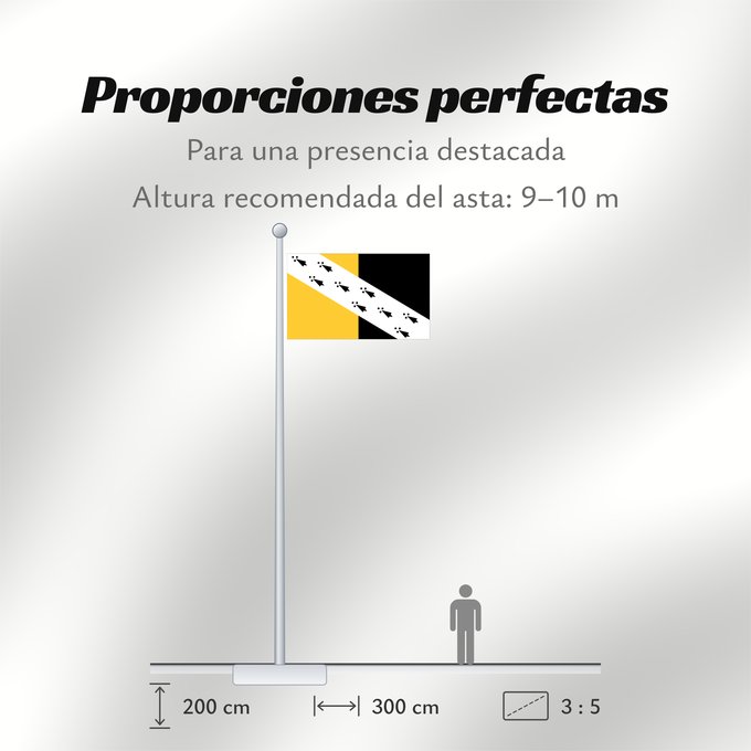 Proporciones de la bandera: Norfolk