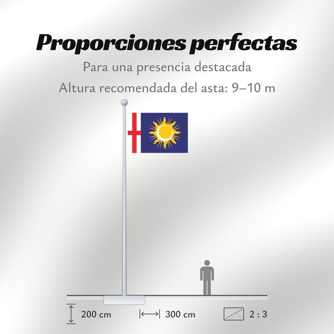 Proporciones de la bandera: Milan Province Province of Milan Province de Milan Provincia de Milano Provinz Mailand Provincia di Milano