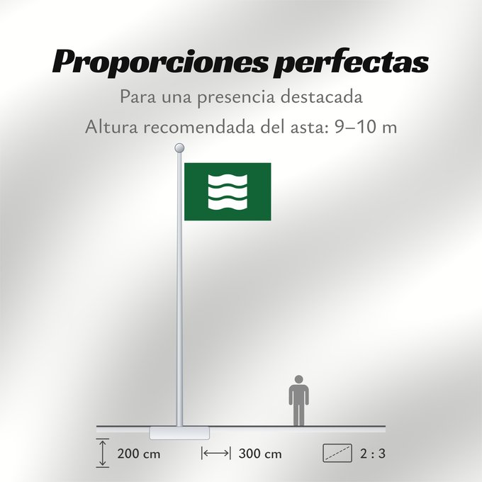 Proporciones de la bandera: Hiroshima City	Hiroshima Prefecture	Hiroshima