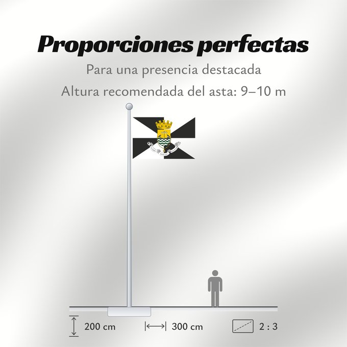 Proporciones de la bandera: Lisboa Lisbon Lisbonne Lisbona