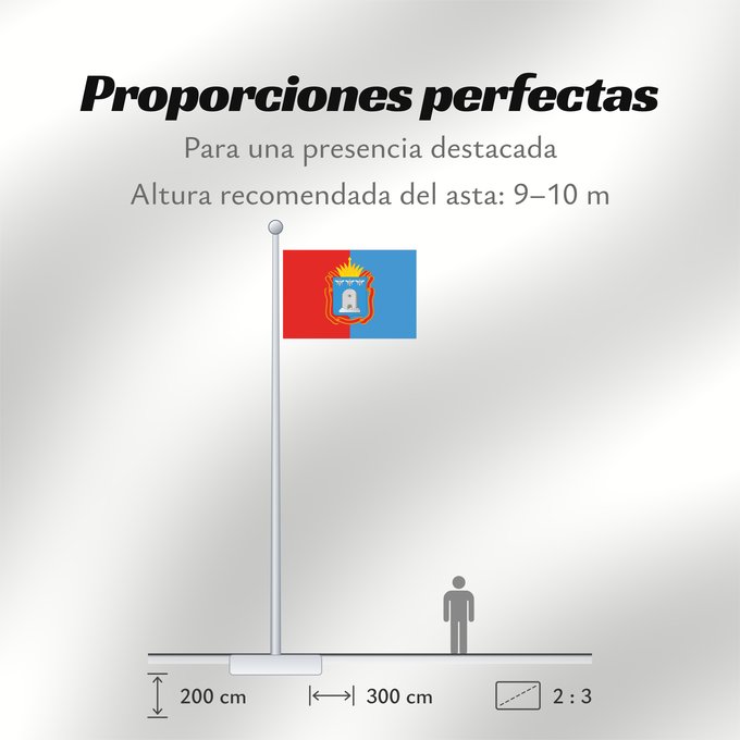 Proporciones de la bandera: Tambov Oblast	Oblast de Tambov	Óblast de Tambov	Oblast Tambow