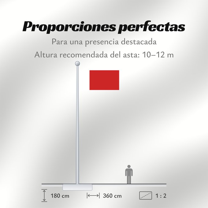 Proporciones de la bandera: Ajman D Ajman Adschman علم إمارة عجمان
