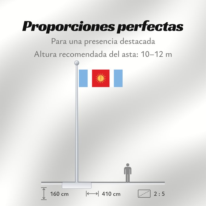 Proporciones de la bandera: Provincia de Santiago del Estero Santiago del Estero Province province de Santiago del Estero provincia de Santiago del Estero Santiago del Estero (Provinz) provincia di Santiago del Estero Santiago del Estero, Argentina