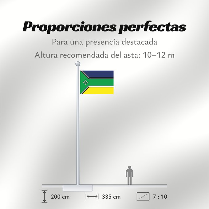 Proporciones de la bandera: Amapá