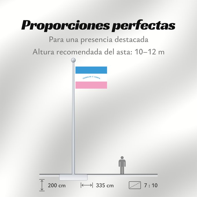 Proporciones de la bandera: Espírito Santo